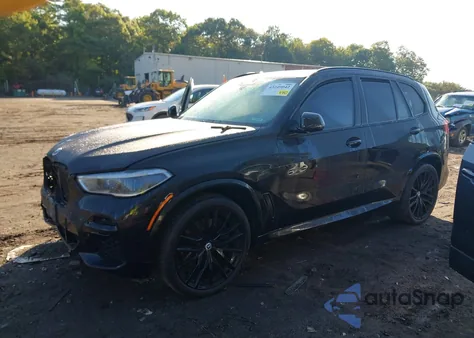 2022 BMW X5 M50I from USA, damaged, VIN 5UXJU4C07N9M63802